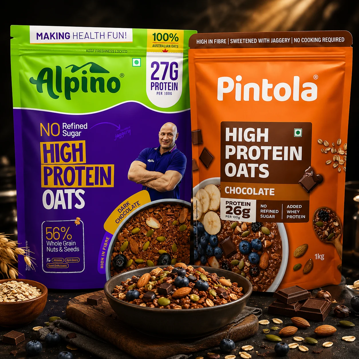 Protein Rich Oats and Muesli at Arnold GYM